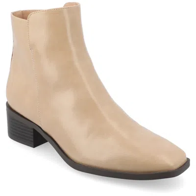 Journee Collection Women's Tru Comfort Foam Cappri Booties In Beige