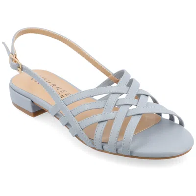 Journee Collection Women's Tru Comfort Foam Cassandra Sandals In Blue