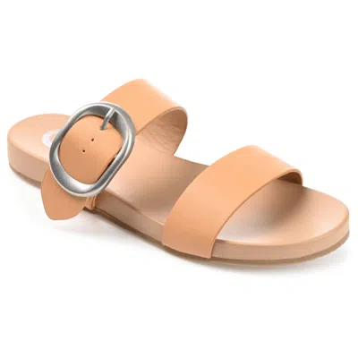 Journee Collection Women's Tru Comfort Foam Crysta Sandal In Brown
