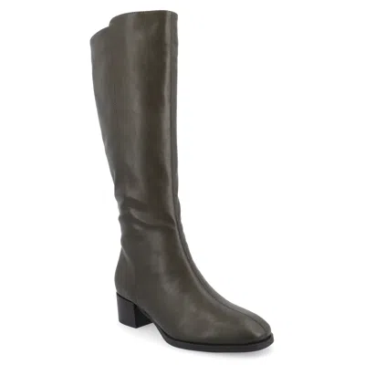 Journee Collection Women's Tru Comfort Foam Devri Boots In Grey