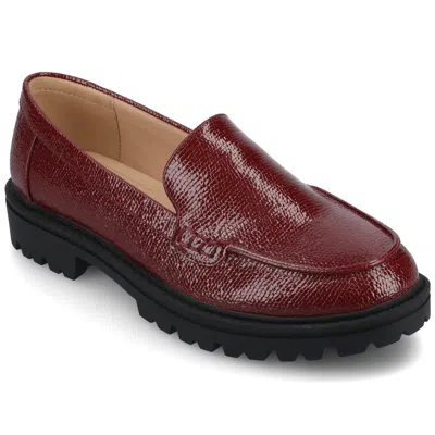Journee Collection Women's Tru Comfort Foam Erika Flat In Red
