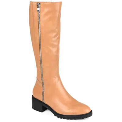 Journee Collection Women's Tru Comfort Foam Extra Wide Calf Morgaan Boot In Multi