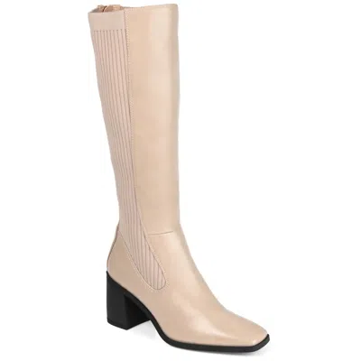 Journee Collection Women's Tru Comfort Foam Extra Wide Calf Winny Boot In Grey