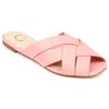 Journee Collection Women's Tru Comfort Foam Haize Sandal In Gold