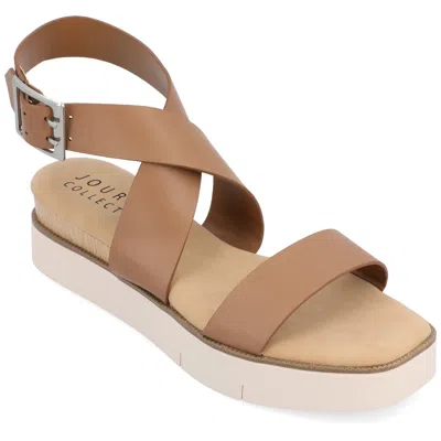 Journee Collection Women's Tru Comfort Foam Havalee Sandals In Beige