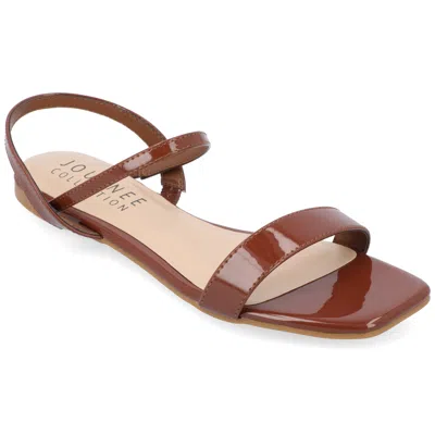 Journee Collection Women's Tru Comfort Foam Karren Sandals In Red