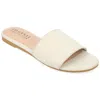 Journee Collection Women's Tru Comfort Foam Kolinna Wide Width Sandals In Beige