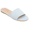 Journee Collection Women's Tru Comfort Foam Kolinna Wide Width Sandals In Blue