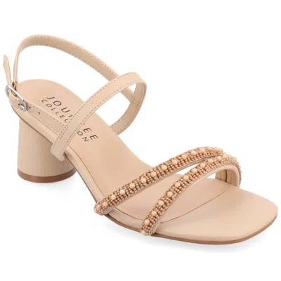 Journee Collection Women's Tru Comfort Foam Lornnah Sandals In Brown