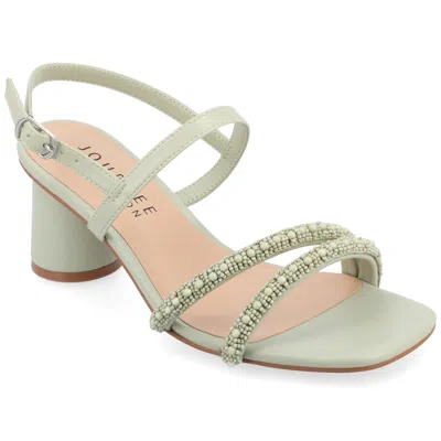 Journee Collection Women's Tru Comfort Foam Lornnah Sandals In Green
