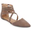 Journee Collection Collection Women's Tru Comfort Foam Marlee Flat In Beige