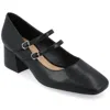 Journee Collection Women's Tru Comfort Foam Nally Pumps In Black