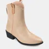 Journee Collection Women's Tru Comfort Foam Novva Bootie In Brown