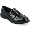 Journee Collection Raichel Penny Loafer In Patent/ Black