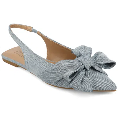Journee Collection Women's Tru Comfort Foam Sabbrina Flats In Blue