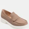 Journee Collection Women's Tru Comfort Foam Saydee Flat In Brown