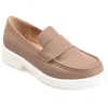 Journee Collection Women's Tru Comfort Foam Saydee Flat In Grey