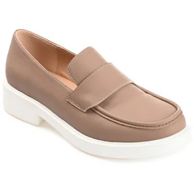 Journee Collection Women's Tru Comfort Foam Saydee Flat In Grey