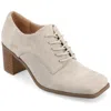 Journee Collection Collection Women's Tru Comfort Foam Sylvan Pumps In White