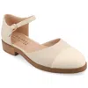 Journee Collection Women's Tru Comfort Foam Tesley Flats In Grey