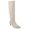 Journee Collection Women's Tru Comfort Foam Tullip Wide Width Extra Wide Calf Boots In Grey