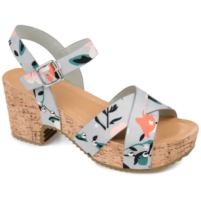 Journee Collection Women's Tru Comfort Foam Valentina Sandals In Purple