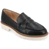 Journee Collection Women's Tru Comfort Foam Narrow Width Kenly Flats In Black