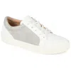 Journee Collection Women's Tru Comfort Foam Wide Width Lynz Sneakers In Grey