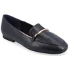 Journee Collection Women's Tru Comfort Foam Wide Width Wrenn Flats In Black