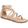Journee Collection Women's Tru Comfort Foam Wide Width Zailie Sandal In Grey
