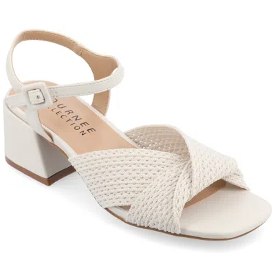 Journee Collection Women's Tru Comfort Foam Zerlina Sandals In Beige