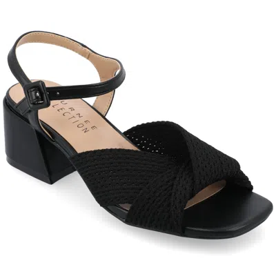 Journee Collection Women's Tru Comfort Foam Zerlina Sandals In Black