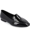 Journee Collection Tullie Womens Square Loafers In Black