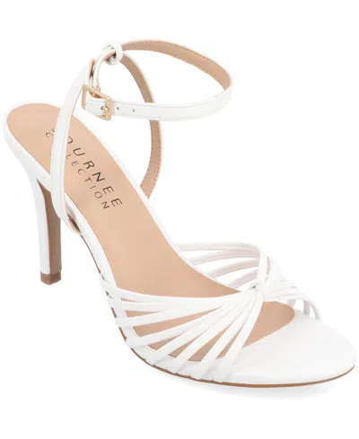 JOURNEE COLLECTION WOMEN'S VANITA STILETTO STRAPPY DRESS SANDALS