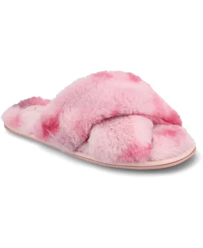 JOURNEE COLLECTION WOMEN'S VEEDIA OPEN TOE SLIPPERS