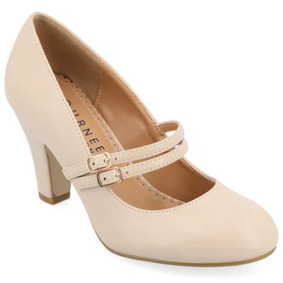 Journee Collection Women's Windy Pumps In Brown