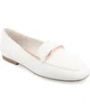 Journee Collection Tru Comfort Foam Wrenn Flat In White