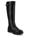 Journee Collection Journee Women's Zemmie Knee High Casual Quilted Boots In Black