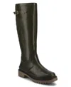 Journee Collection Journee Women's Zemmie Knee High Casual Quilted Boots In Green