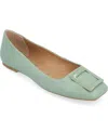 Journee Collection Collection Women's Tru Comfort Foam Zimia Flats In Sage