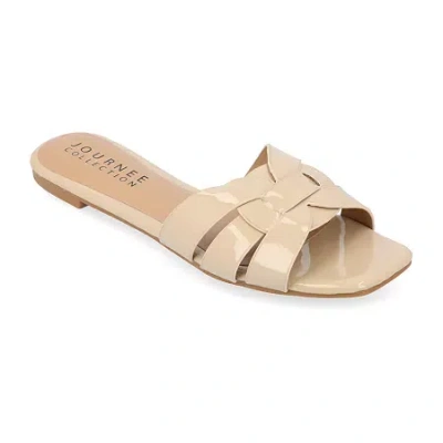 JOURNEE COLLECTION WOMENS ARRINA FLAT SANDALS