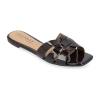 Journee Collection Womens Arrina Flat Sandals In Brown