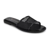 Journee Collection Womens Breckley Flat Sandals In Black
