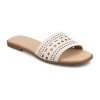 Journee Collection Womens Brodie Flat Sandals In Neutral