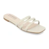 Journee Collection Womens Camarie Flat Sandals In Neutral