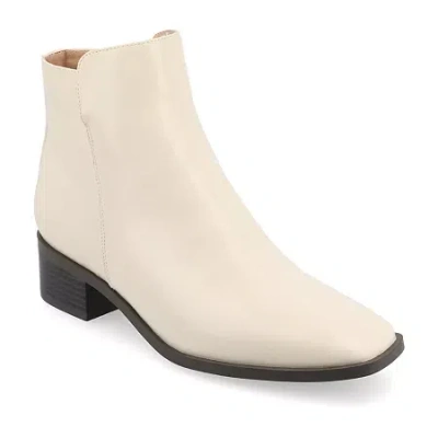 Journee Collection Womens Cappri Stacked Heel Booties In Multi