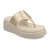 Journee Collection Womens Carah Wedge Sandals In Neutral
