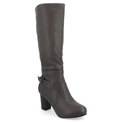Journee Collection Womens Carver Boots In Gray