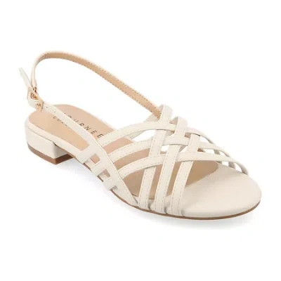 Journee Collection Womens Cassandra Heeled Sandals In Neutral