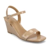 Journee Collection Womens Clayr Wedge Sandals In Brown